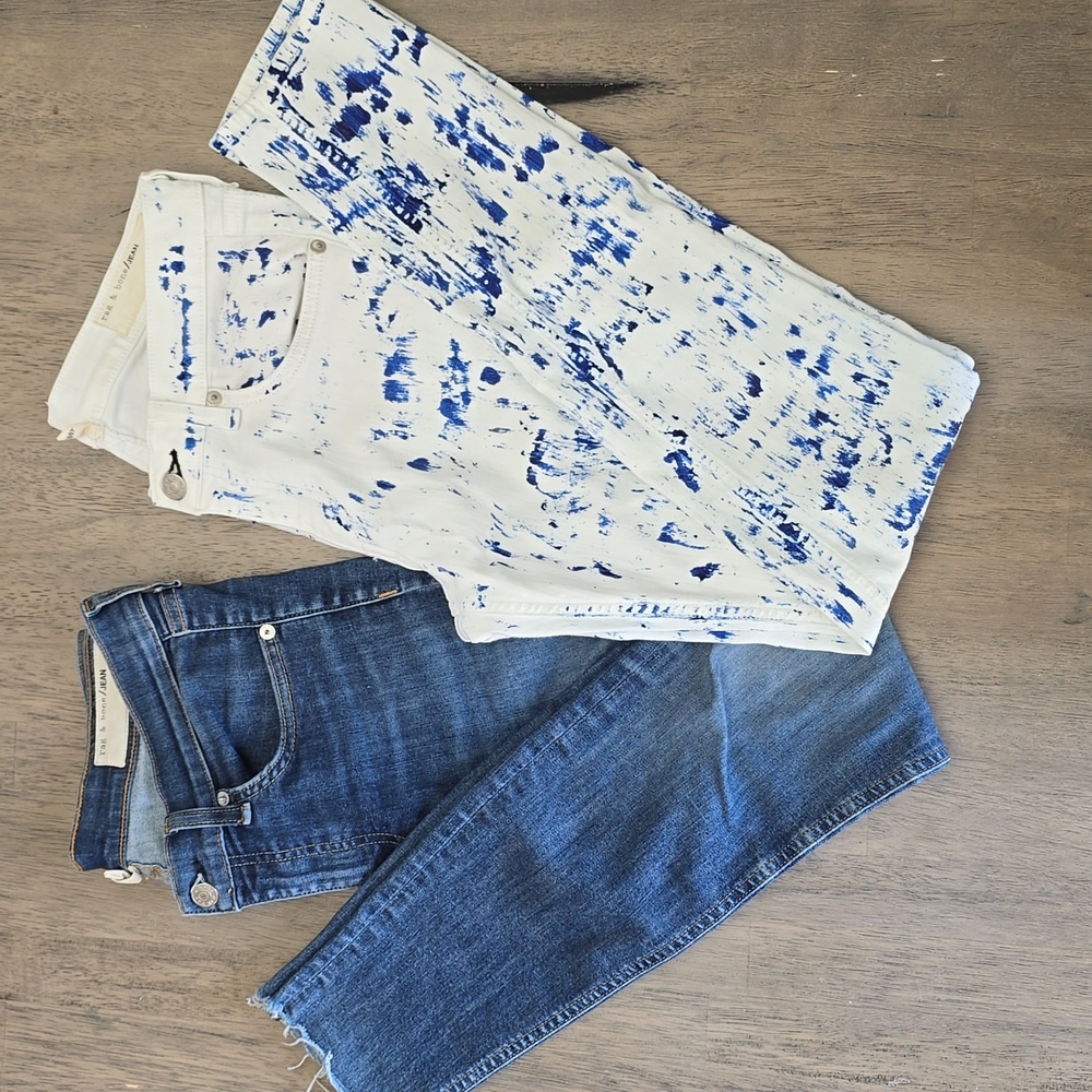 2 Pairs rag & bone Stretchy Jeans